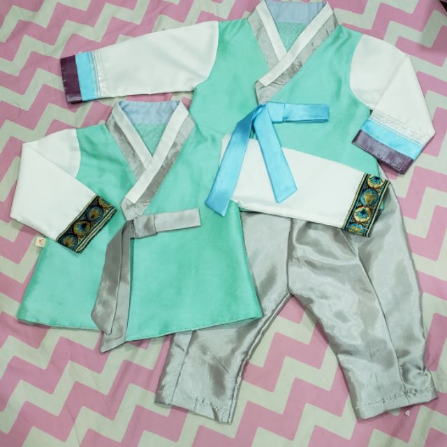 Hanbok bé trai từ 6 tháng _ 6 tuổi hàng có sẵn.
