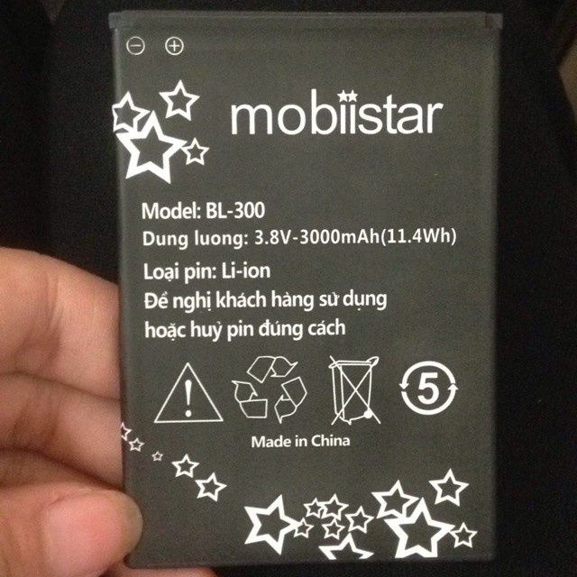 Pin mobiistar LAI YUNA S (BL-300)