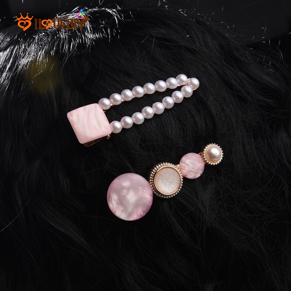1 Bộ Kẹp Tóc Thời Trang Cao Cấp Phong Cách Ins Hàn Quốc Cho Nữ