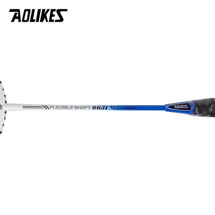 Vợt Cầu Lông,Bộ 2 Vợt Chơi Cầu Lông Hợp Kim Nhôm Aolikes 6631 ( 2 Vợt + túi đựng + 1 quả cầu )