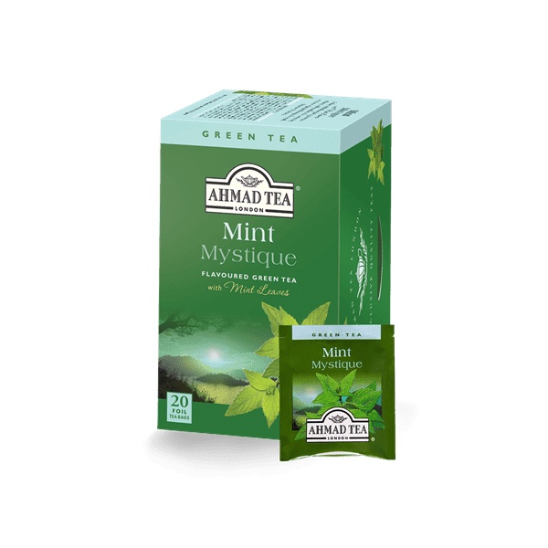 TRÀ XANH AHMAD ANH QUỐC - BẠC HÀ  - Mint Mystique - Khách sạn, nhà hàng tiện dùng