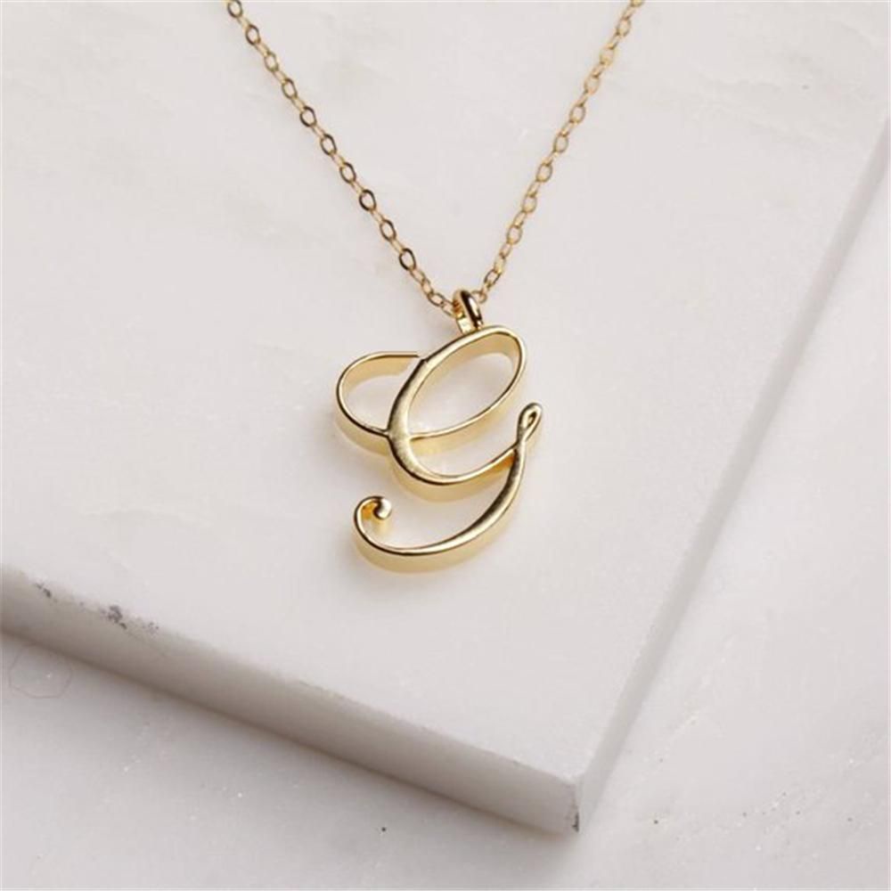 Vòng cổ mặt hình 26 chữ cái từ A đến Z thời trang sang trọng cho nữ