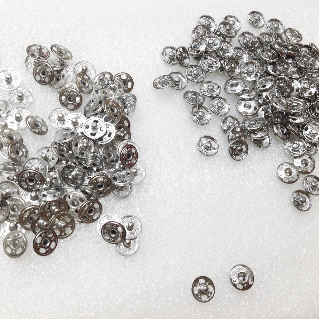 Nút bóp các loại Cúc bấm áo dài váy đầm nhiều size