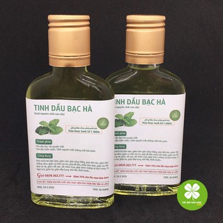 100 ML Tinh dầu bạc hà nguyên chất loại cao cấp (100ml) - TD228
