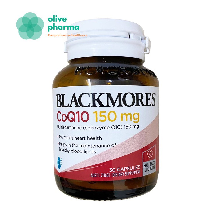 Bổ tim Blackmores CoQ10 150mg dạng viên, 30 viên