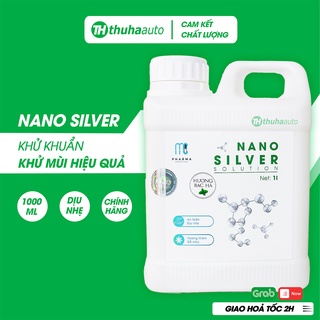 Dung dịch Nano Bạc diệt khuẩn khử mùi chính hãng Mc Pharma chuyên dụng cho máy xông phun khói khử khuẩn ô tô phòng ở