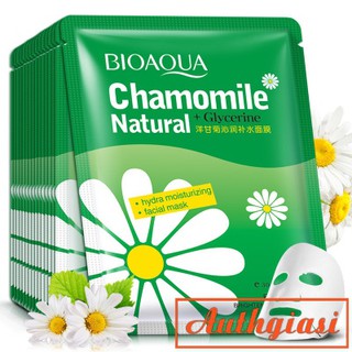 Mask hoa cúc Bioaqua Chamomile Natural cấp ẩm sáng da