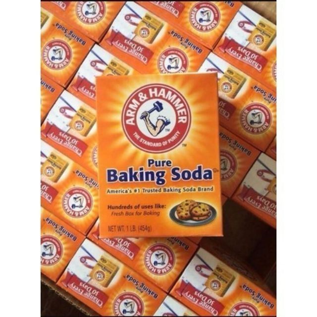 Bột Baking Soda USA 454g chính hãng của Mỹ - HSD 07/2023