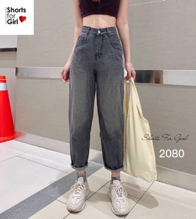 Quần Baggy Xám Đen