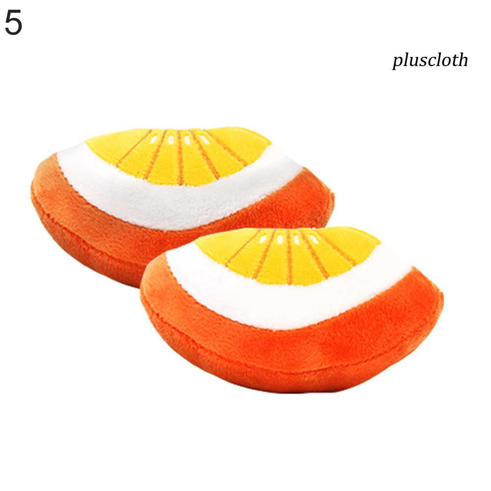 Đồ Chơi Nhồi Bông Hình Dưa Hấu / Cà Rốt Cho Thú Cưng