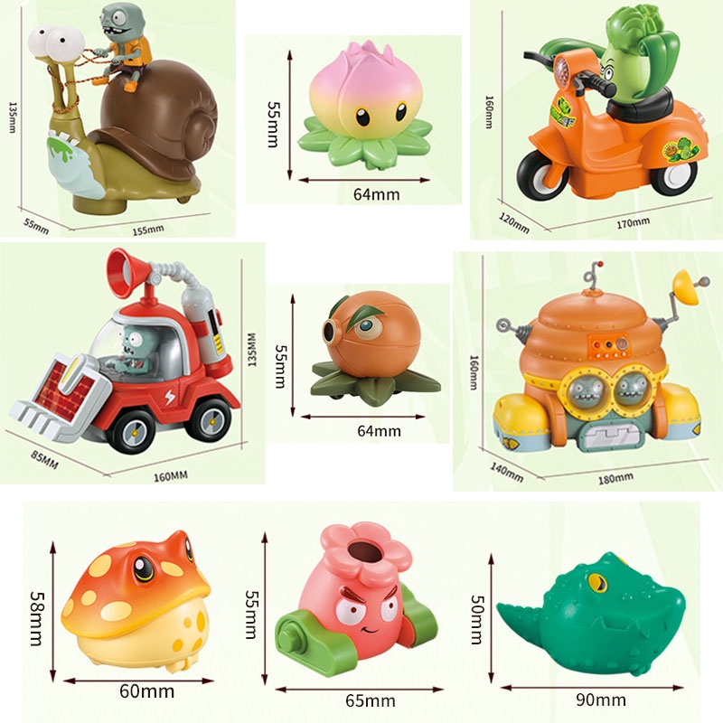 Xe hơi đồ chơi Plants Vs Zombies chạy bằng năng lượng mặt trời