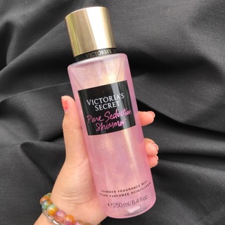 Xịt toàn thân body mist Victoria Secret Pure Seduction Shimmer vợt sale
