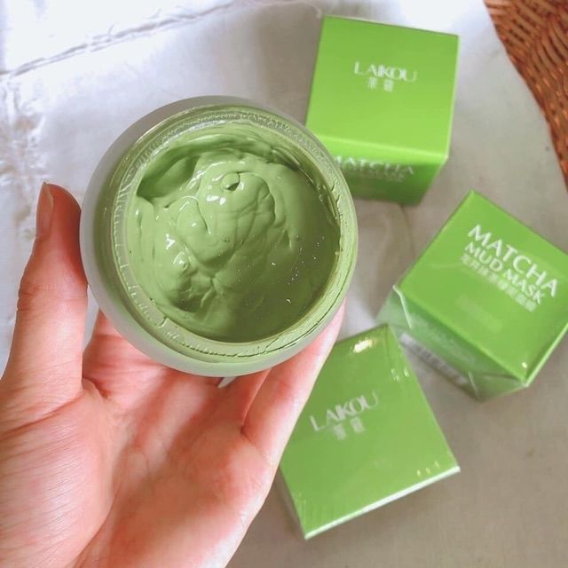 Mặt nạ bùn laikou matcha