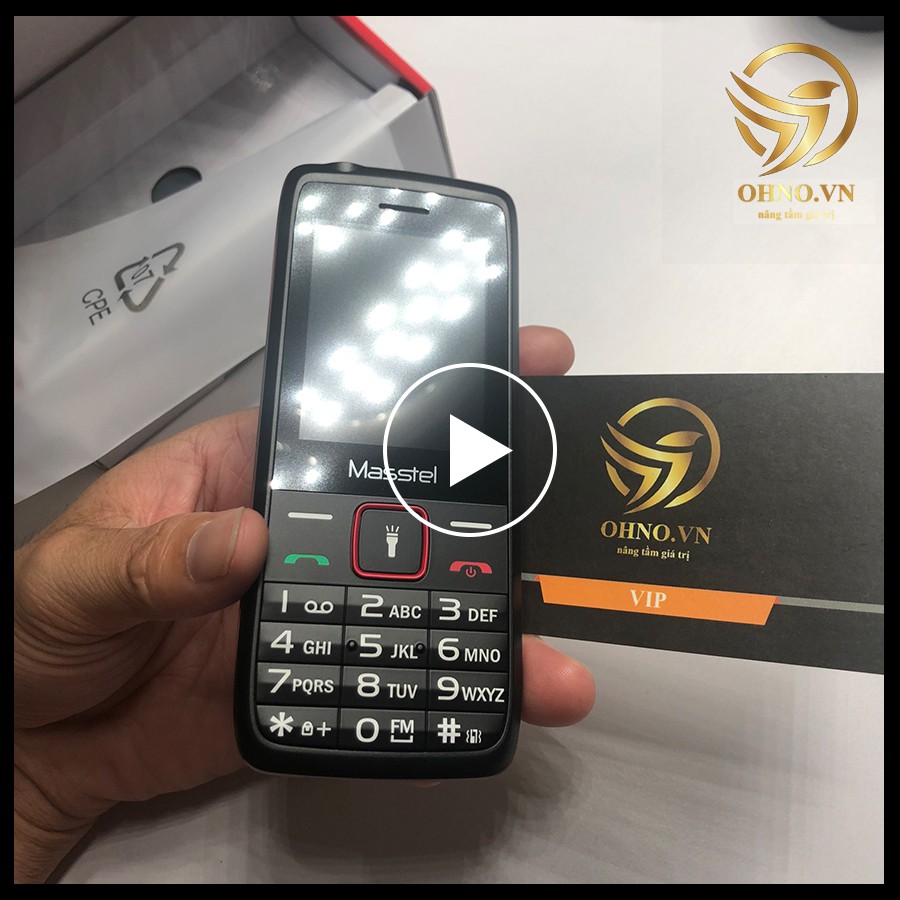 Điện Thoại Cho Người Già Masstel IZI 200 Điện Thoại Cục Gạch Nghe Gọi Pin Trâu Fullbox Bảo Hành 24 Tháng - OHNO Việt Nam | BigBuy360 - bigbuy360.vn