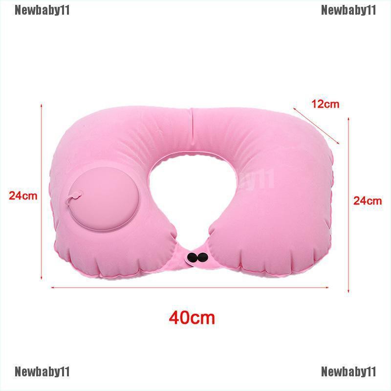 Gối Kê Cổ Bơm Hơi Tự Động Hình Chữ U Siêu Nhẹ