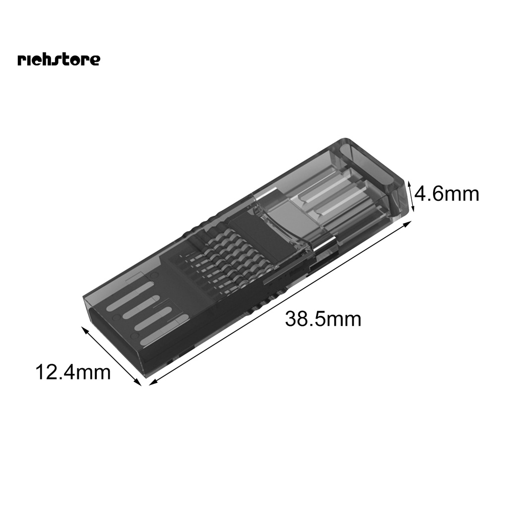 Đầu Đọc Thẻ Nhớ Usb 2.0 OTG 2 Trong 1 Đa Năng Cho Máy Tính / Điện Thoại | BigBuy360 - bigbuy360.vn