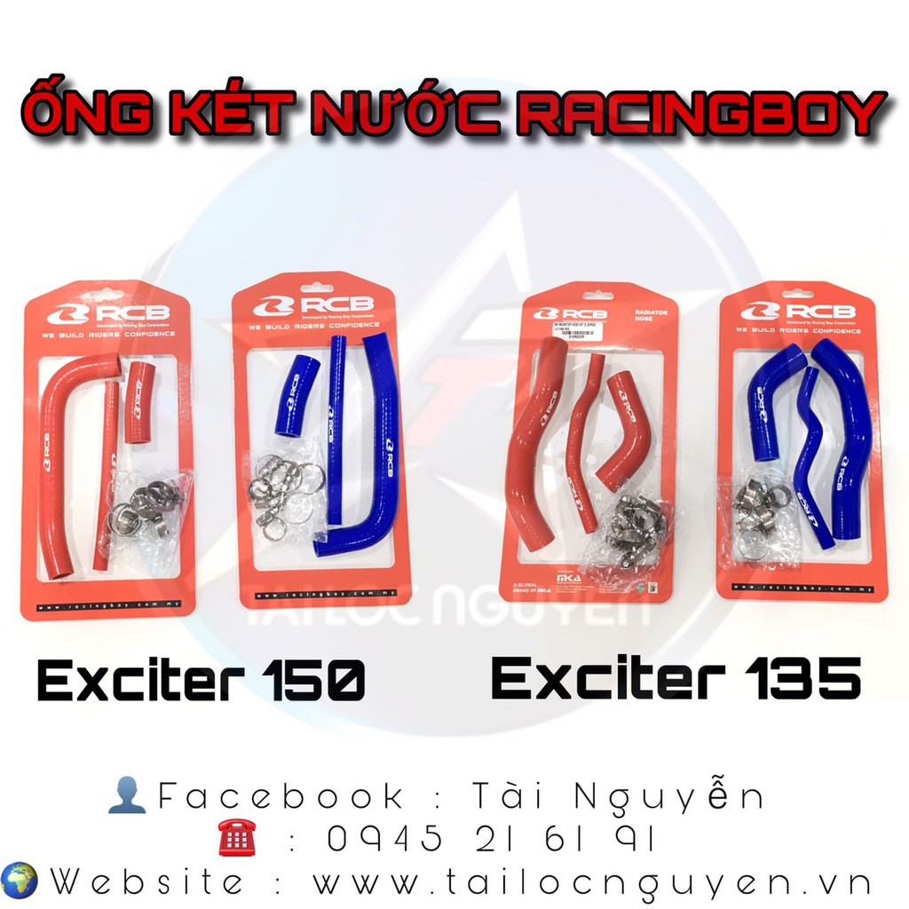 ỐNG NƯỚC RACINGBOY DÀNH CHO EXCITER135-150 - WINNER