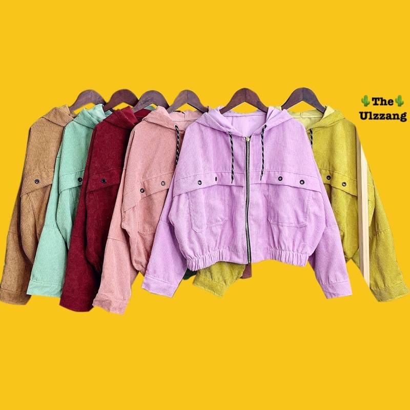 🌵 𝐓𝐡𝐞𝐔𝐥𝐳𝐳𝐚𝐧𝐠 🌵 022 Áo Khoác Nữ KaKi Nhung Thêu Chữ Form Cánh Dơi. Áo Chống Nắng Bán Sỉ