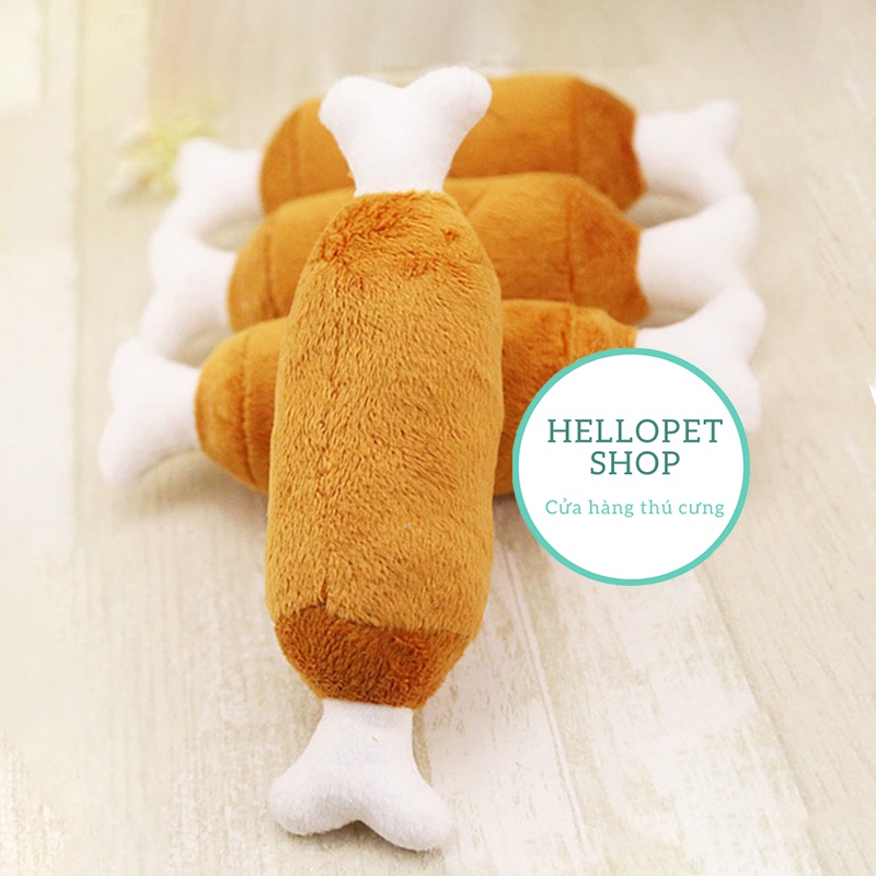 Đồ chơi cho chó mèo HELLOPET cục xương phát ra tiếng kêu h64
