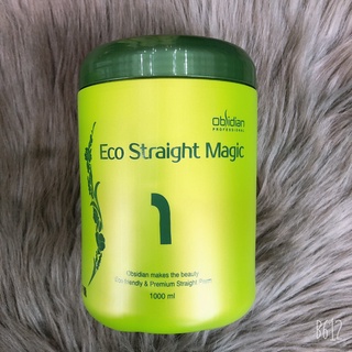 Kem duỗi ép tóc sinh thái Eco Straight Magic Obsidian