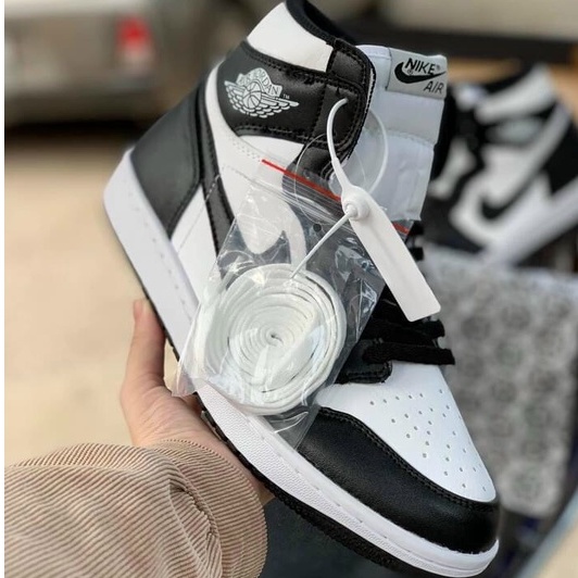 Giày JORDAN PANDA, Giày Thể Thao Jordan cao cổ Đen Trắng nam nữ sezi 36_43 Full Box | BigBuy360 - bigbuy360.vn