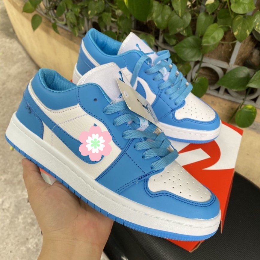 Giày thể thao 1 Low UNC Thấp Cổ ⚡️𝐅𝐑𝐄𝐄 𝐒𝐇𝐈𝐏⚡️Giày sneaker xanh dương thấp cao cấp nam nữ