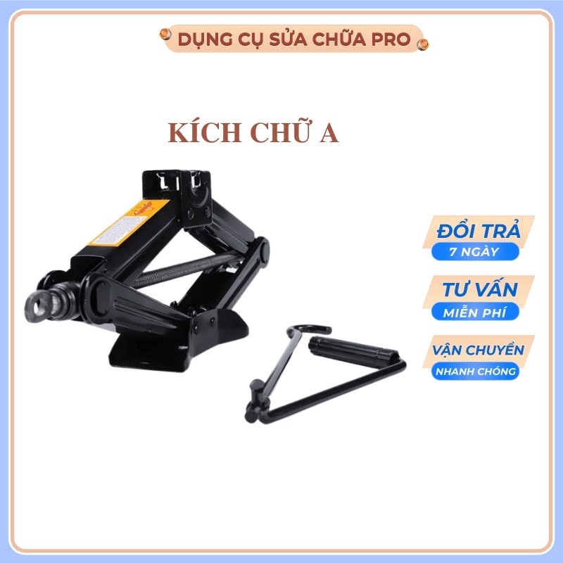 Kích chữ A kích xếp 1 tấn 2 tấn con đội ô tô xe máy
