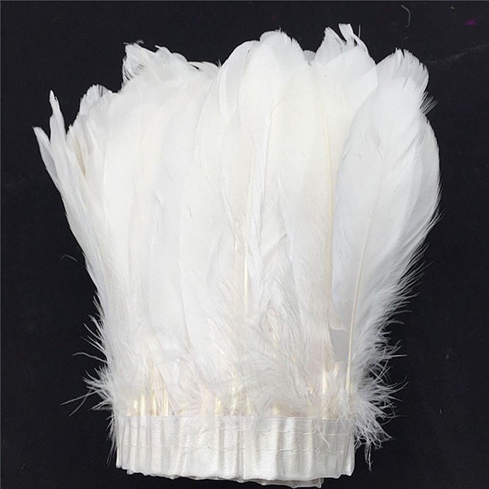 Cuộn Dây Ruy Băng Satin Đính Lông Vũ Dùng Trang Trí Đầm Dự Tiệc | BigBuy360 - bigbuy360.vn