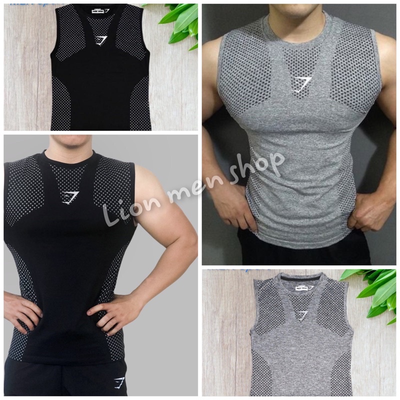 Áo Ba Lỗ, Áo Gym Nam, Vải mềm mịn mát, Form ôm căng Body