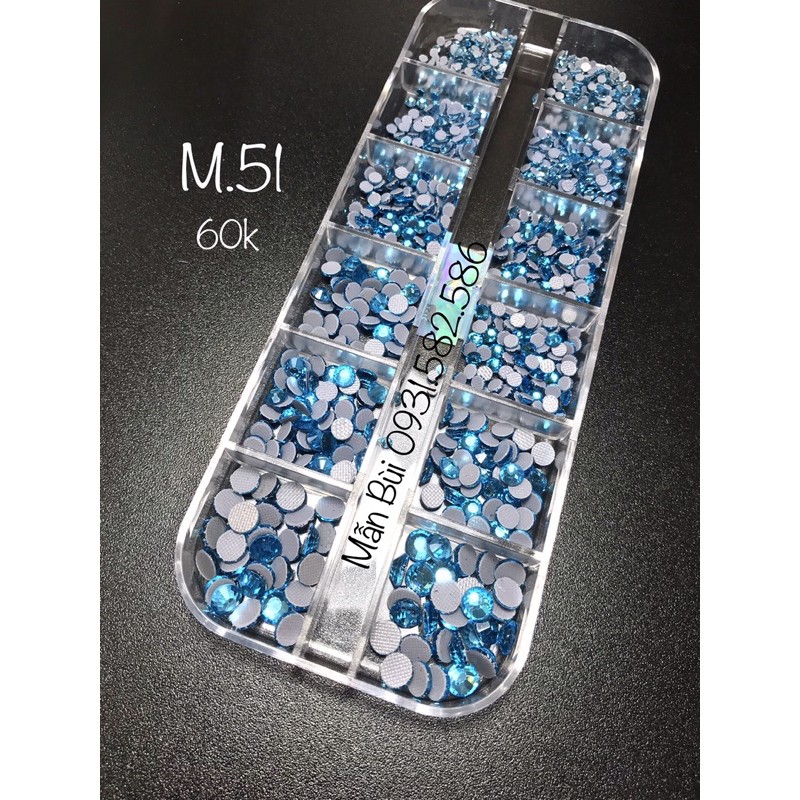 đá chân lưới cao cấp mix size 1440v/ khay