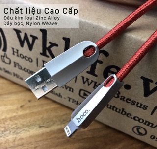 CÁP SẠC NHANH TỰ NGĂT CAO CẤP HOCO U35 CHO IPHONE ANDROID TYPE C