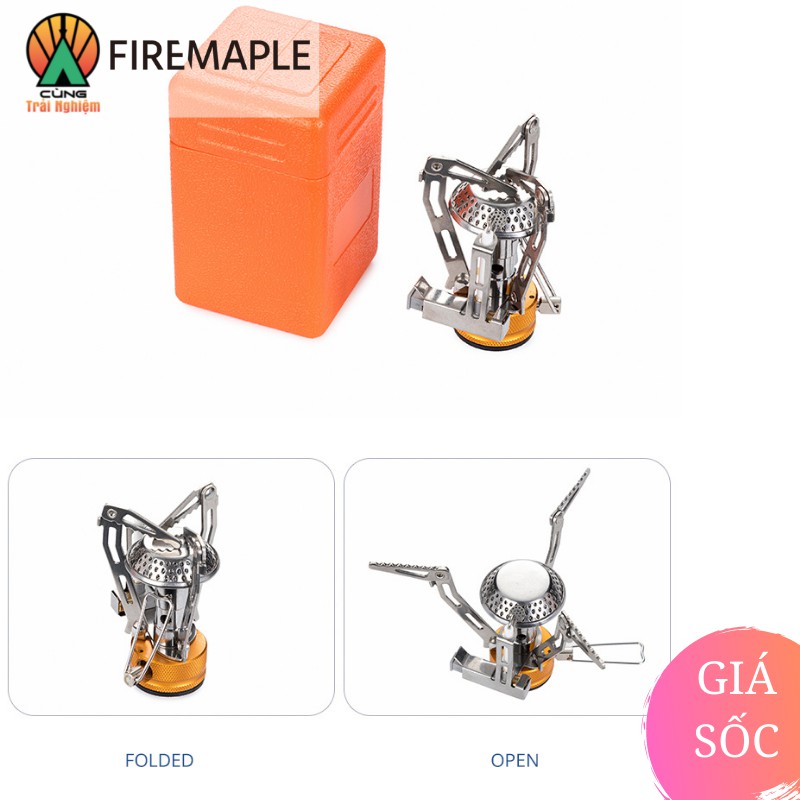 [CHÍNH HÃNG] Bếp Gas Mini Fire Maple FMS-102 Nhỏ Gọn Di Động Chuyên Dụng Cho Du Lịch, Dã Ngoại Cắm Trại