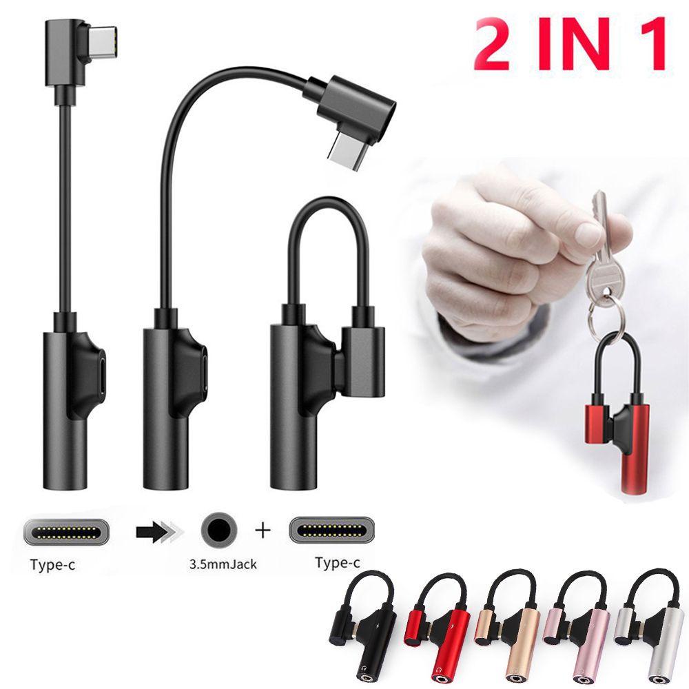 MAG Cáp Chuyển Đổi Cổng Type-C Sang Cổng 3.5mm Cho Samsung S10 S9 Huawei Mate20