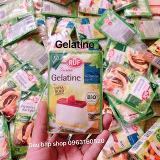  Bột gelatine Ruf Đức hữu cơ 9gr