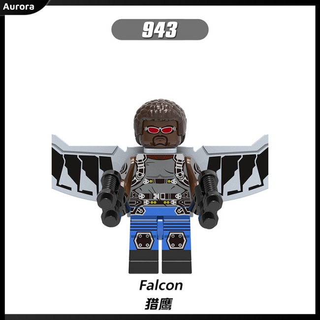 Đồ Chơi Lego Lắp Ráp Siêu Anh Hùng Groot Iron Man Falcon Phantom