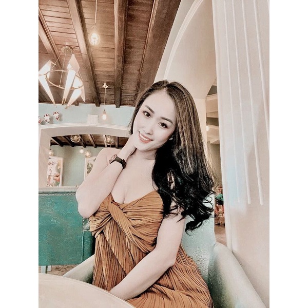 ĐẦM DỊU DÀNG XOẮN DẬP LI  DÂY DÀI MỊN ĐẸP