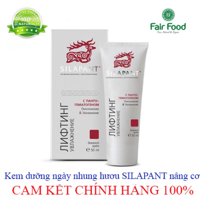 Kem ngày chiết xuất nhung hươu SILAPAN dưỡng da mịn mượt, nâng cơ định hình khuôn mặt trẻ hóa da và lão hoá da