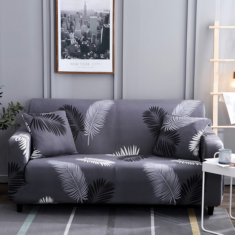 Vỏ Bọc Ghế Sofa 1 / 2 / 3 / 4 Chỗ Ngồi Phòng Khách Co Giãn Nhiều Màu