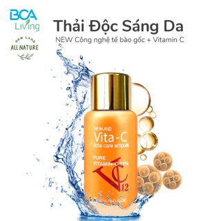 Tinh chất cô đặc dưỡng trắng da Vita -C Total Care Ampule