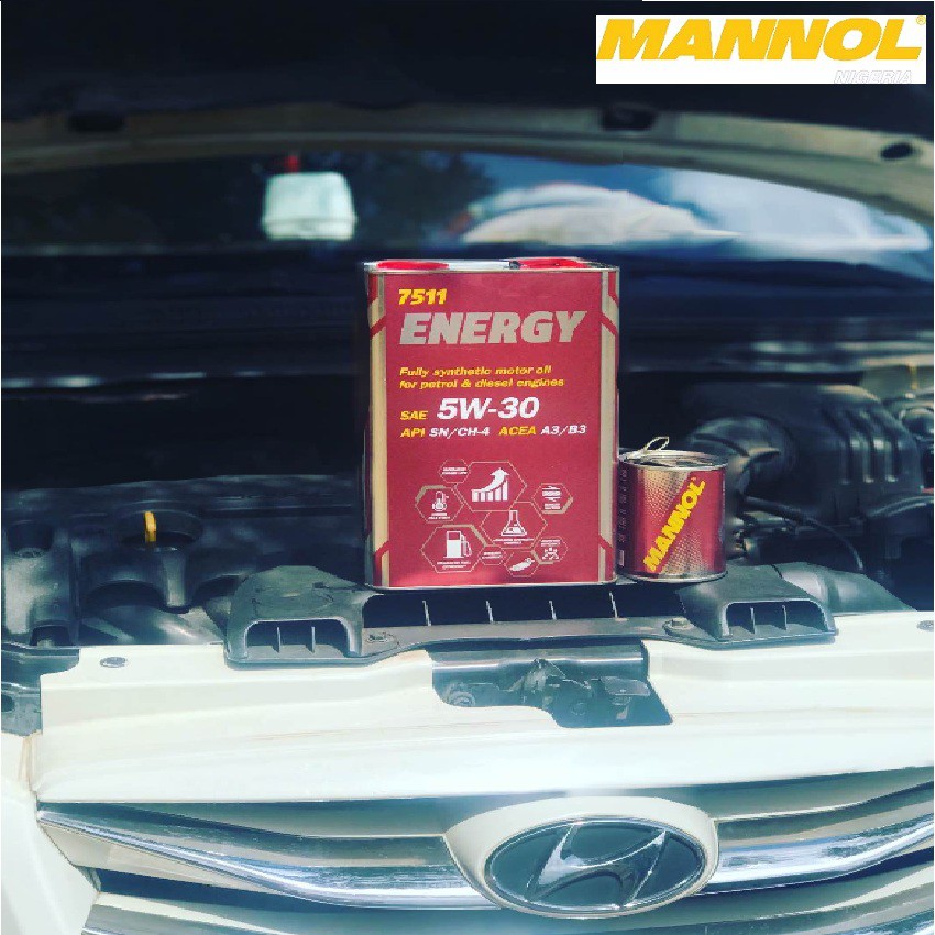 Nhớt Xe Máy MANNOL Energy 5W-30 SN/CH-4 - 7511 1L/ 4L Hàng Đức Cao Cấp HONEYSHOP86