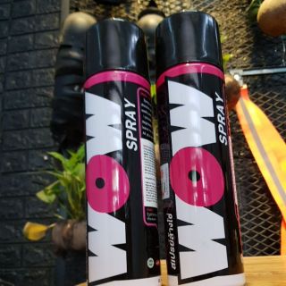 Chai vệ sinh sên WOW SPRAY, Xịt vệ sinh sên WOW , vệ sinh xích WOW 600ml chai xịt