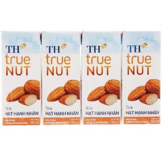 Thùng sữa TH hạnh nhân 180ml