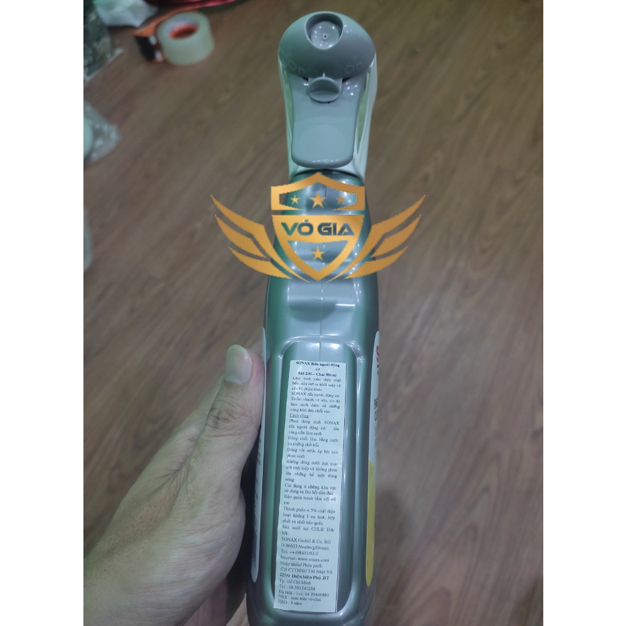 Dung dịch vệ sinh lốc máy 500ml - Sonax Engine Cold &amp; Cleaner