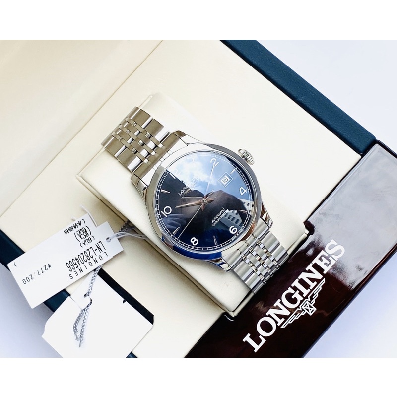 Đồng Hồ Nam Longines Record Automatic Chronometer L2.820.4.56.6