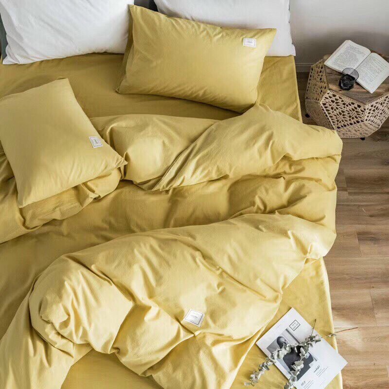 [NHẬP KHẨU] SET CHĂN GA GỐI COTTON TICI ĐỦ MÀU - FULLSIZE