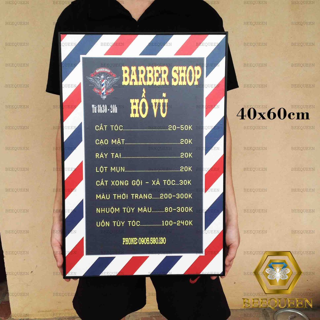 Top Trend 20 Mẫu Menu BarberShop Tha Hồ Lựa - Menu Quán Tóc - Salon Tóc - Thay Đổi Thông Tin Theo Yêu Cầu