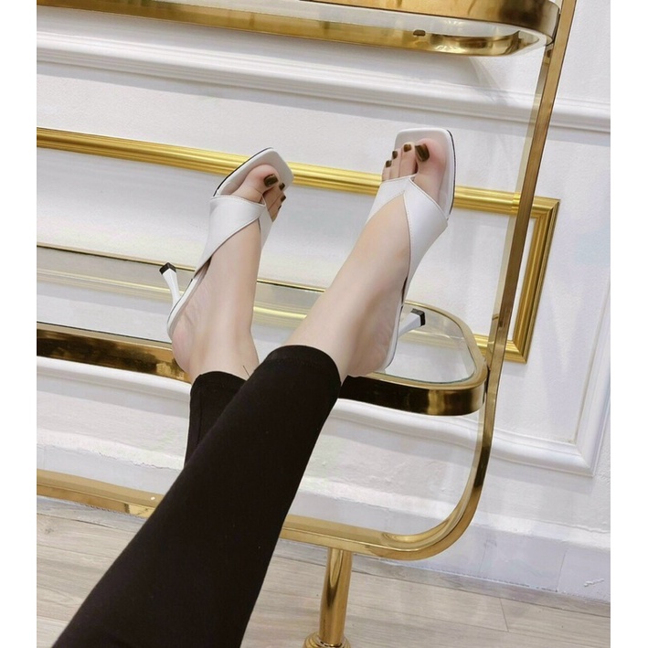 [Xưởng dép cao gót] DÉP GUỐC CAO GÓT NỮ TÔNG BẢN TO GÓT NHỌN 7p CỰC HOT