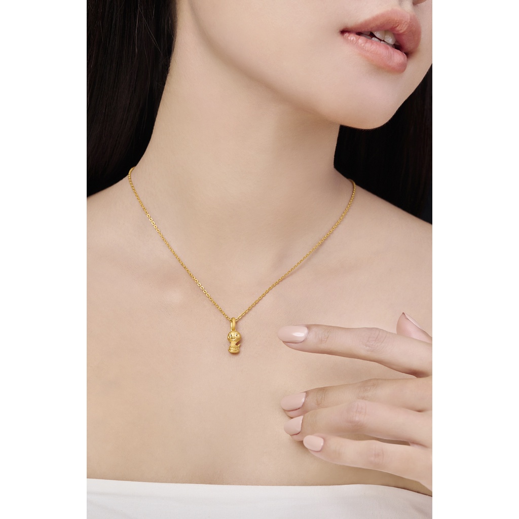 PRIMA Mặt Dây Chuyền Vàng 24K - BST Zodiac - Tuổi Tỵ May Mắn - 111P1929