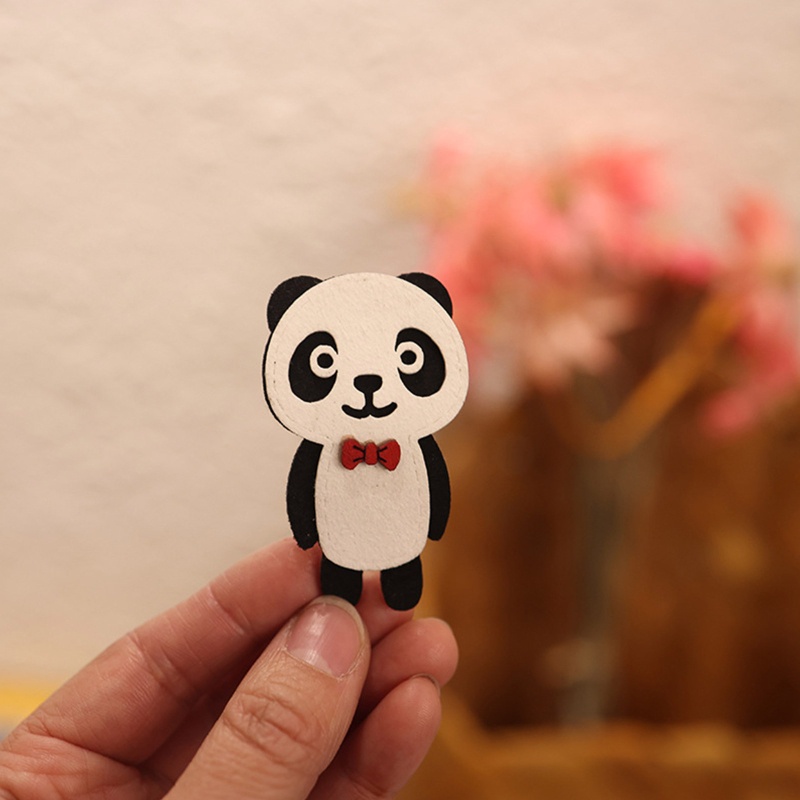 Kẹp Tóc Hình Gấu Trúc Hoạt Hình Nhiều Kiểu Dáng Chống Trượt Cho Bé