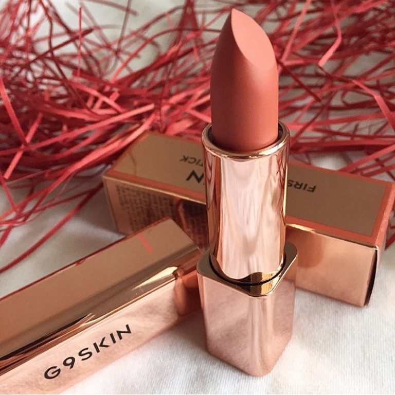 Son Thỏi Lì Chất Siêu Mịn, Thiết Kế Siêu Xịn G9Skin First V-Fit Lipstick 3.5g